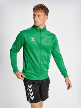 Hummel Core XK Poly Zip Trainingsjacke - Grün